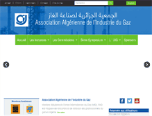 Tablet Screenshot of aig.dz