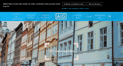 Desktop Screenshot of aig.cz